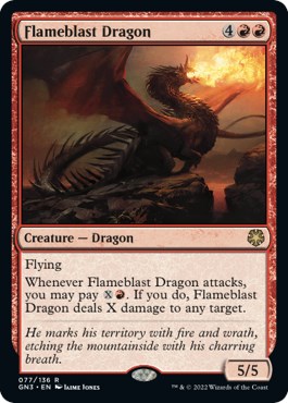 Flameblast Dragon - Magic Game Night: Free-for-all - Magic: The Gathering