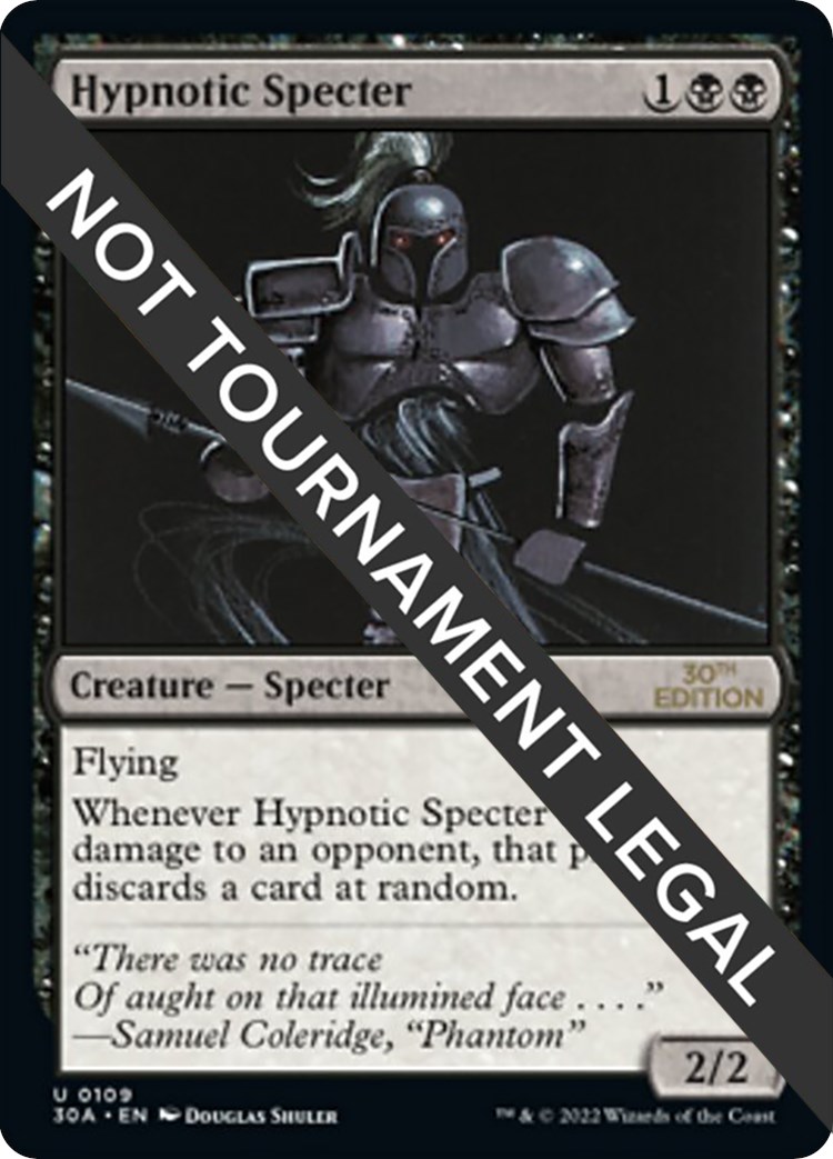 Hypnotic Specter - 30th Anniversary Edition - Magic: The Gathering