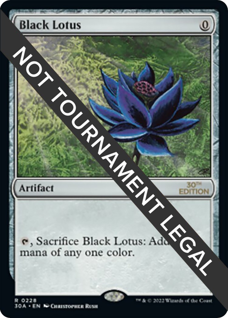 Black Lotus - 30th Anniversary Edition - Magic: The Gathering