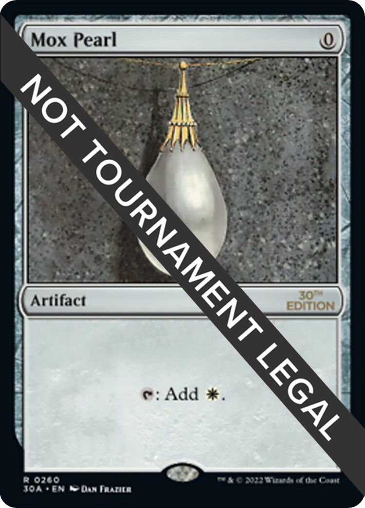 Mox Pearl - 30th Anniversary Edition - Magic: The Gathering Mox Pearl - 30th Anniversary Edition - Magic: The Gathering
