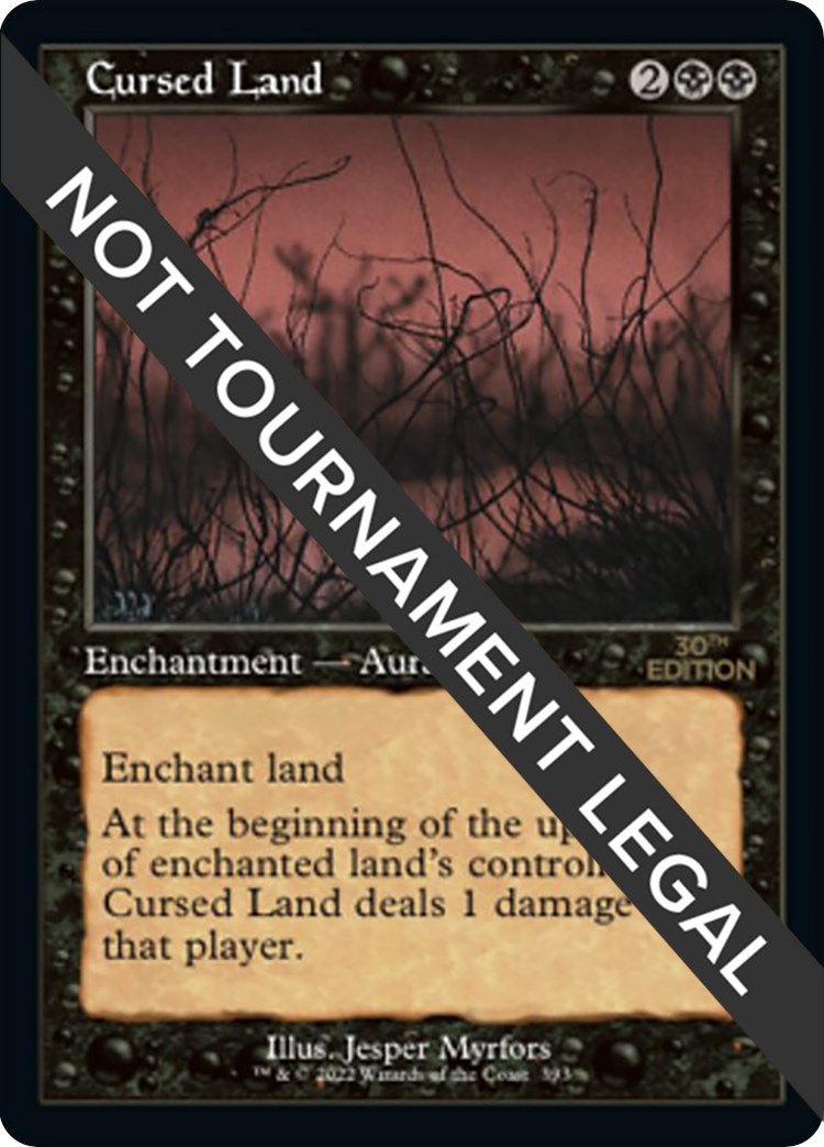 Cursed Land (Retro Frame)