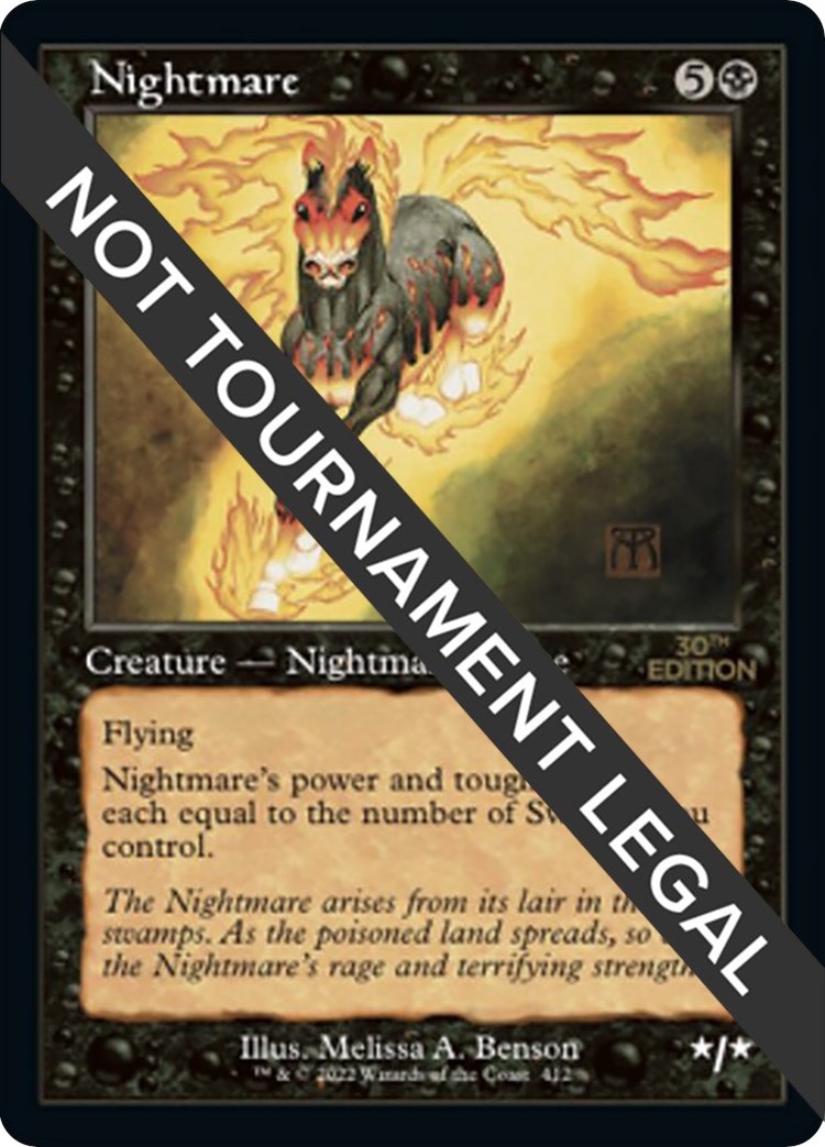 Nightmare (Retro Frame) - 30th Anniversary Edition - Magic: The 