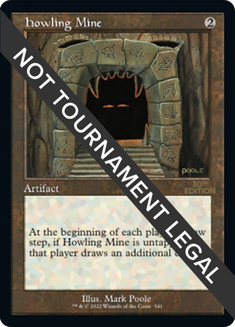 Magic: The Gathering - Howling Mine (Miniera Ululante) - Eighth Edition (8ED) - Carta Singola Rara
