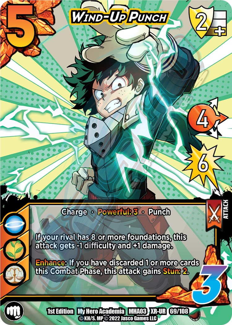 WindUp Punch (XR) UniVersus My Hero Academia Heroes Clash UniVersus