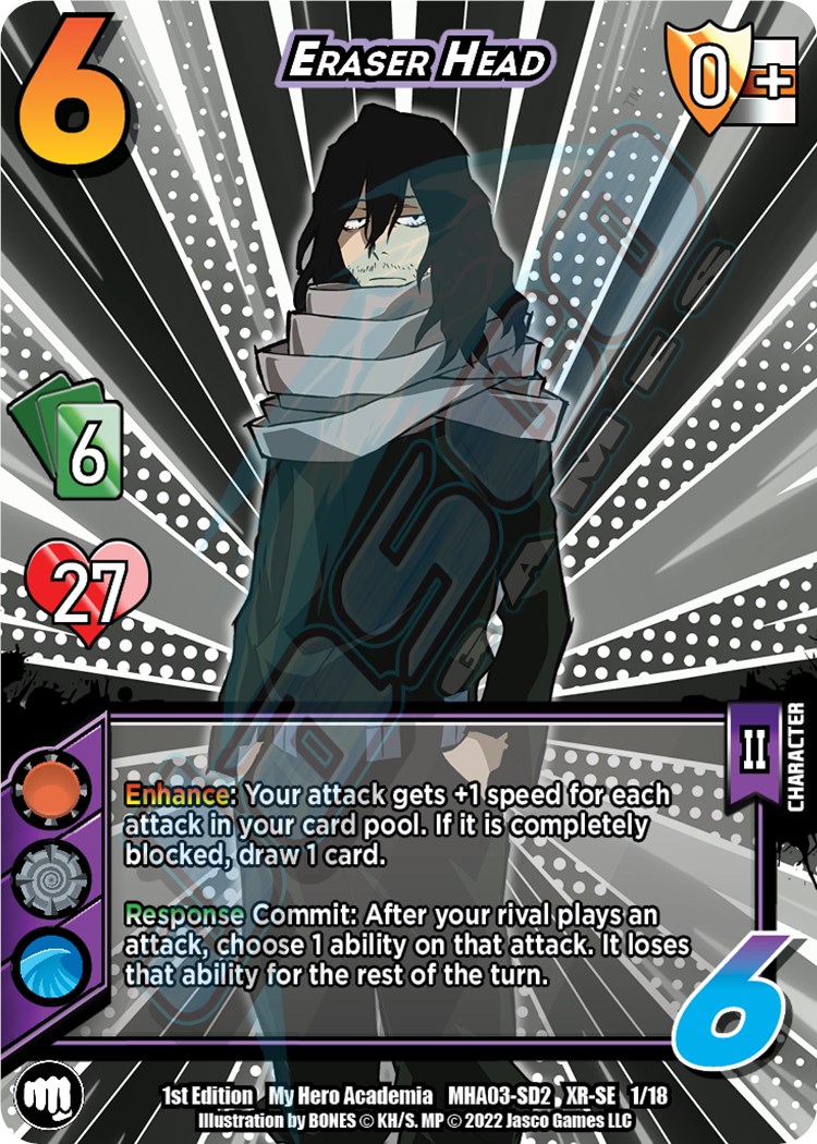 Eraser Head (XR) UniVersus My Hero Academia Heroes Clash UniVersus