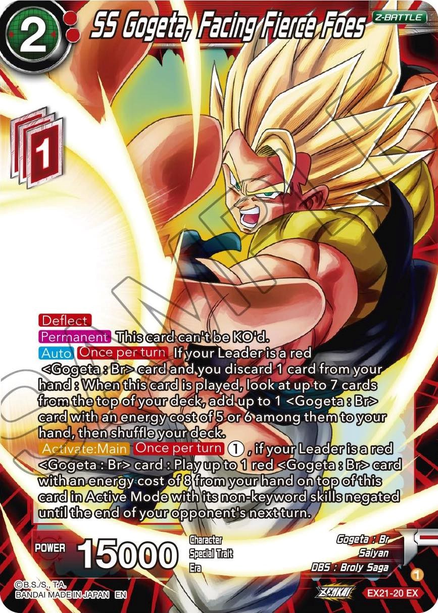 DBZ Super Battle Collection Vol. 21: Super Saiyan Gogeta