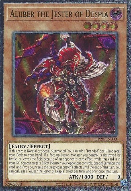 Aluber the Jester of Despia (UTR) - OTS Tournament Pack 20 - YuGiOh