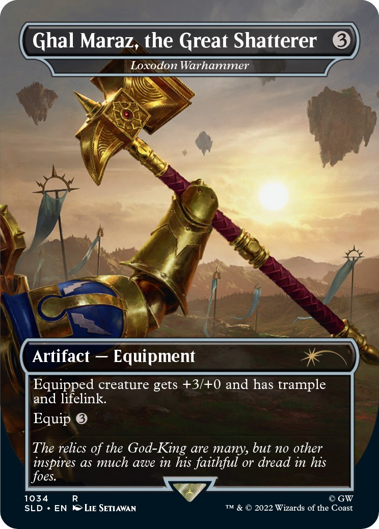 Ghal Maraz, the Great Shatterer Loxodon Warhammer (Borderless