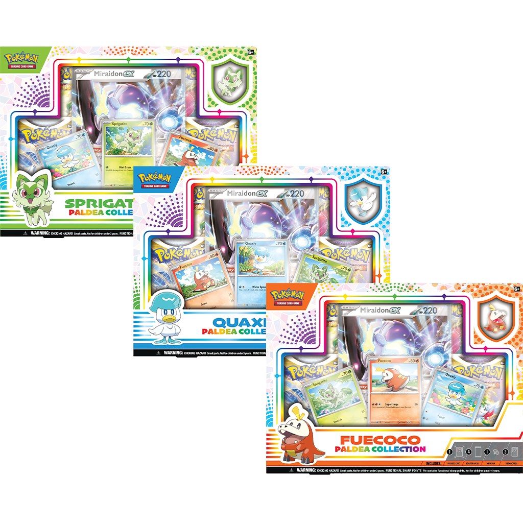 Pokémon Lot de 3 tripacks - Ecarlate et violet EV4.5 Destinées de Paldea