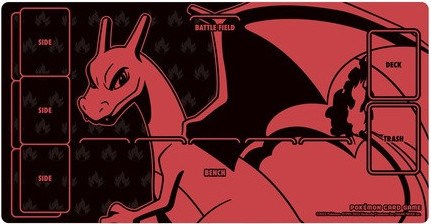 Pokemon Center Exclusive Official Playmat Charizard VS Rayquaza