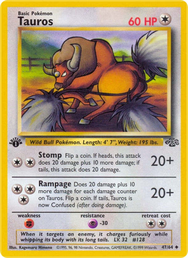 Tauros card artwork