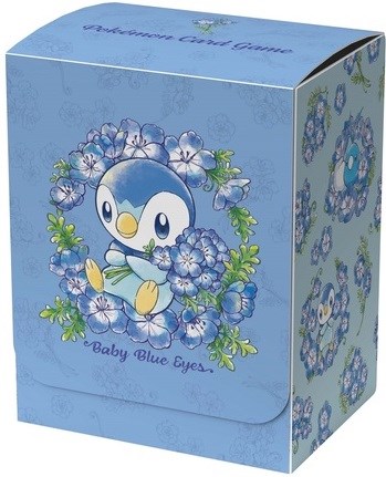 Pokemon Center Japan Exclusive: Piplup Baby Blue Eyes Deck Box 