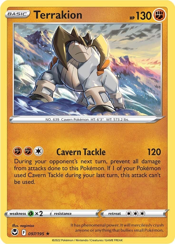 Terrakion card artwork