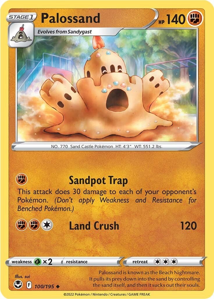 Palossand card artwork