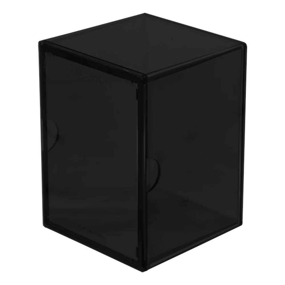 Eclipse 2Piece 100+ Jet Black Deck Box Ultra Pro Deck Boxes Deck Boxes