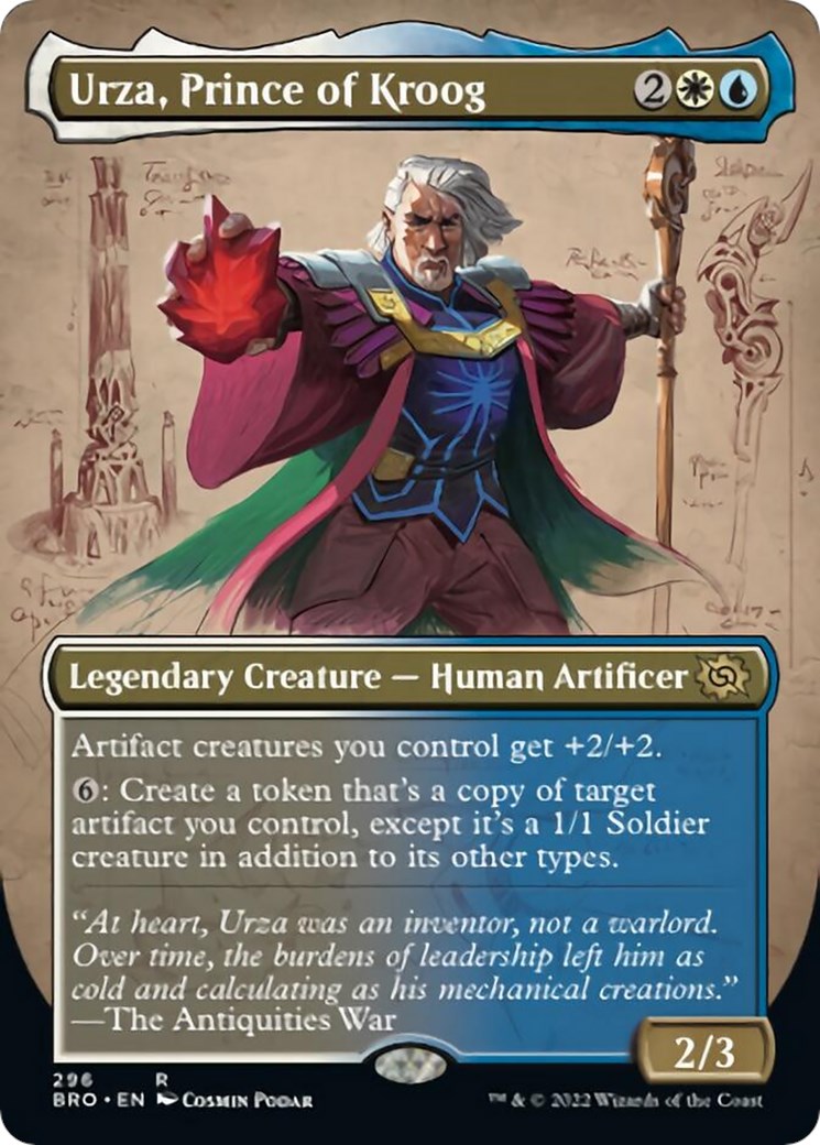 MTG【Urza, Academy Headmaster】アーティストプルーフ-