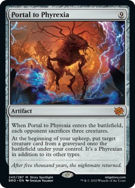 Portal to Phyrexia - The Brothers' War - Magic: The Gathering