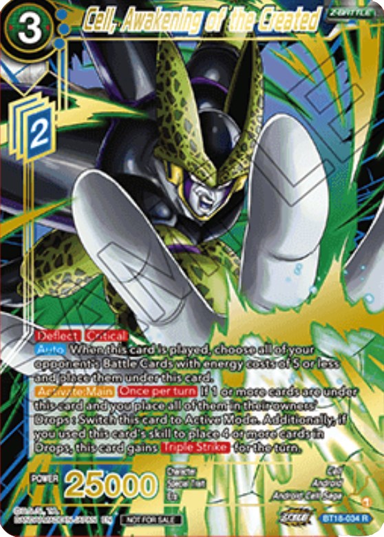 Cell - Smooth - Panini: Awakening - Dragon Ball Z TCG