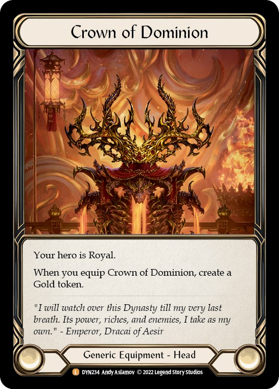 Crown of Dominion - Dynasty - Flesh and Blood TCG