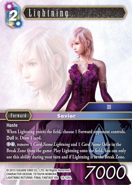 ライトニング 【レガシー】FFTCG-