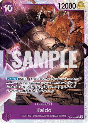 Kaido (094) - Romance Dawn - One Piece Card Game