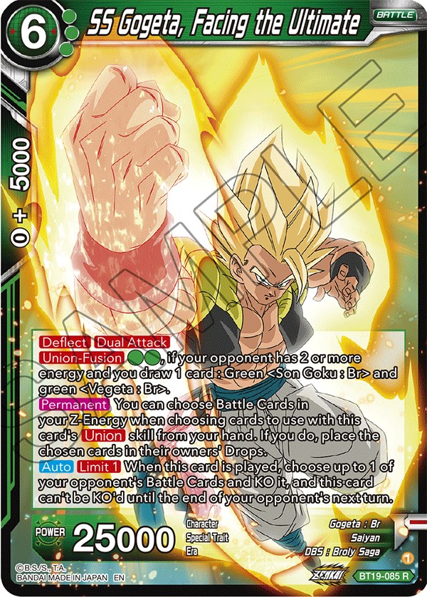 Dragon Ball Super Previews Fighter's Ambition: SSB Gogeta SPR