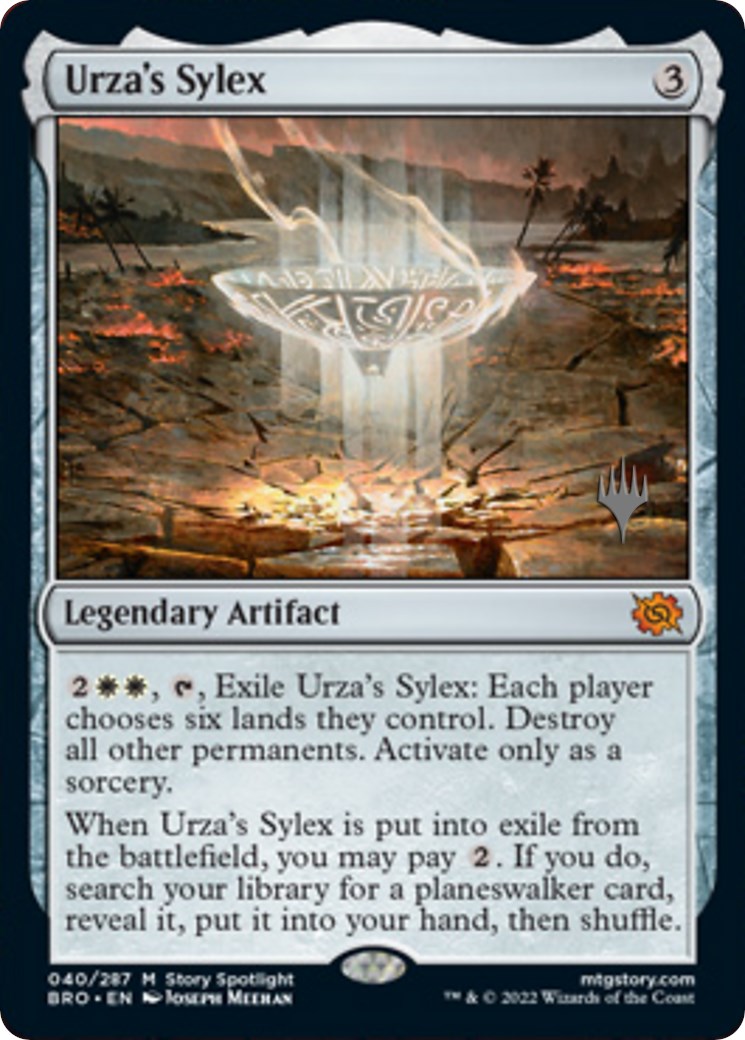 Urza's Sylex - Promo Pack: The Brothers' War - Magic: The Gathering