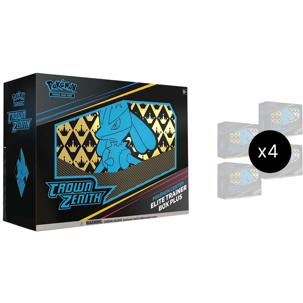 Crown Zenith Pokemon Center Exclusive Etb Elite Trainer Box