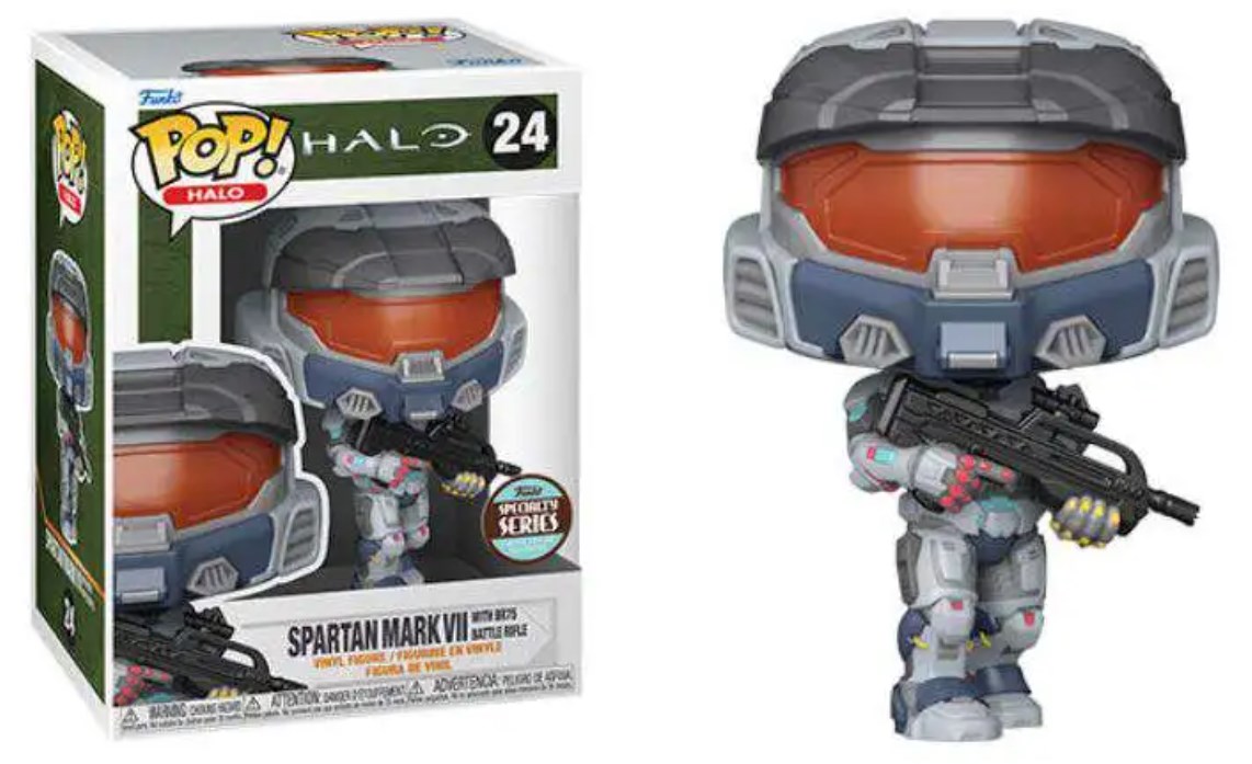 Halo Infinite: Spartan Mark VII w/ BR75 Battle Rifle - Pop! Vinyl - Funko