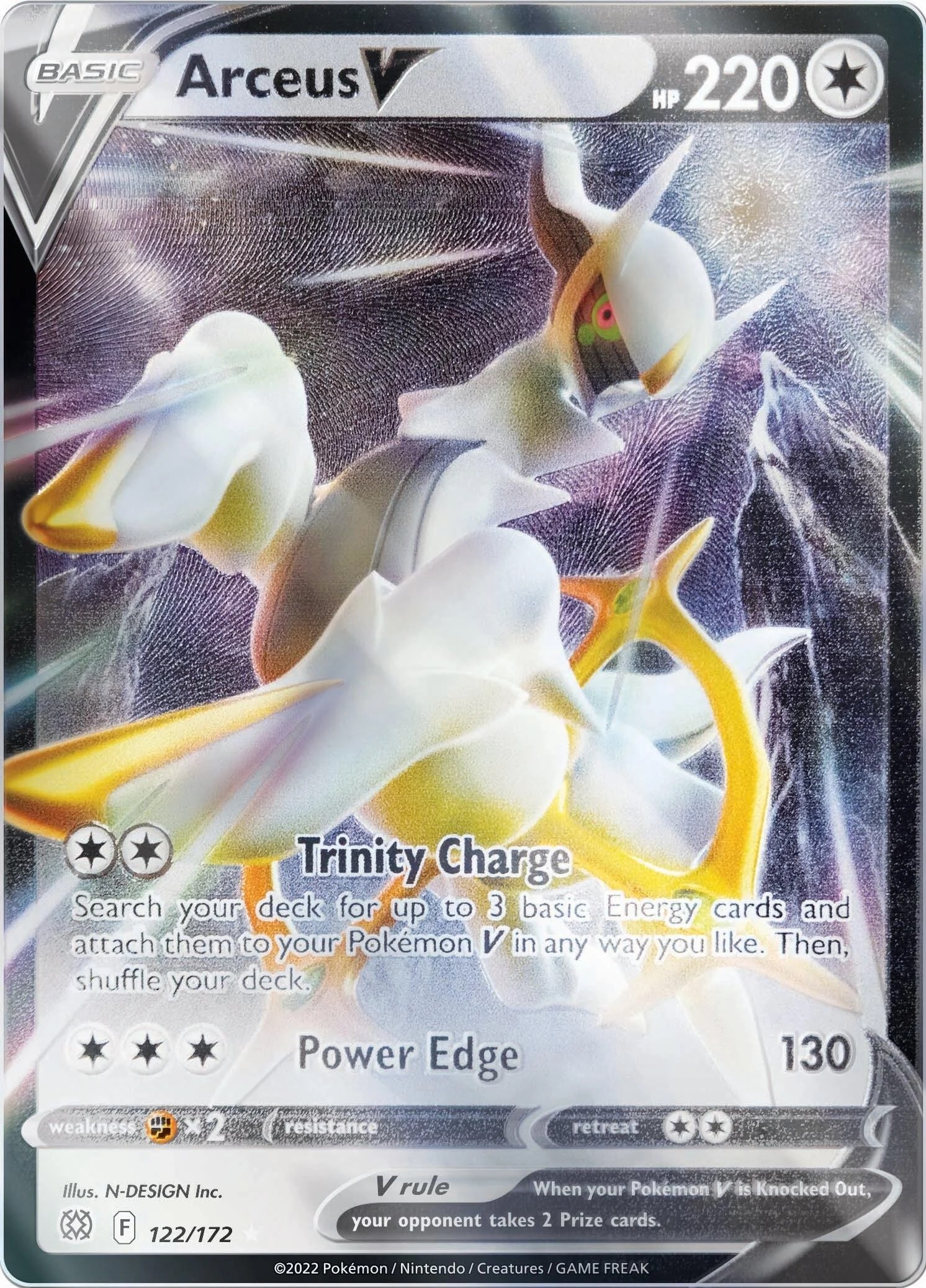 Arceus Pokemon Card, Pokemon Metal Cards Collection