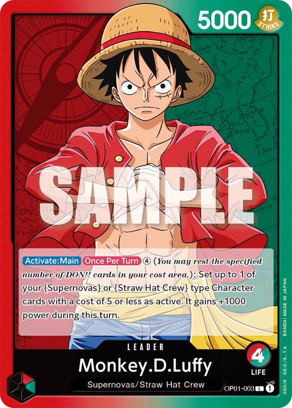 Monkey.D.Luffy (003) - Romance Dawn - One Piece Card Game