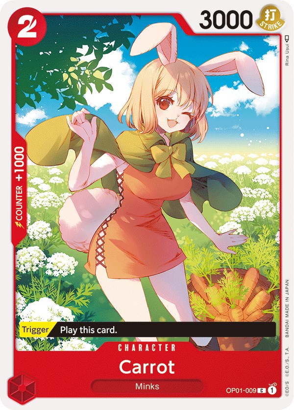Carrot Romance Dawn One Piece Card Game