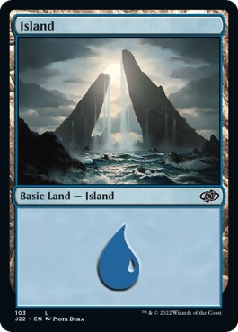 Island (103) - Jumpstart 2022 - Magic: The Gathering