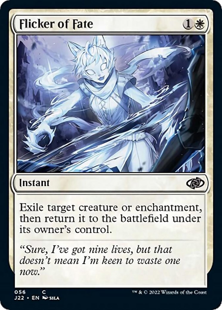 Flicker of Fate Jumpstart 2022 Magic The Gathering