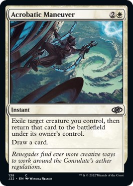 Acrobatic Maneuver - Jumpstart 2022 - Magic: The Gathering