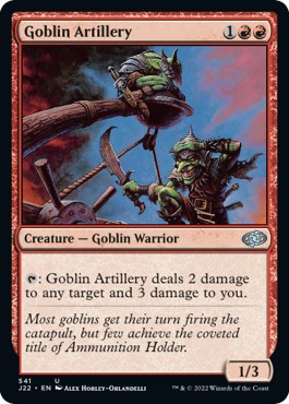 Goblin Artillery - Jumpstart 2022 - Magic: The Gathering