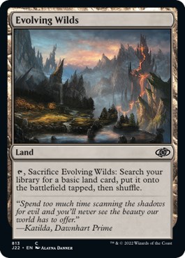 Evolving Wilds - Jumpstart 2022 - Magic: The Gathering