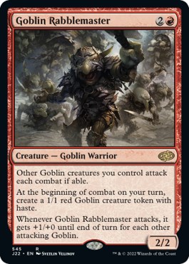 Goblin Rabblemaster - Jumpstart 2022 - Magic: The Gathering