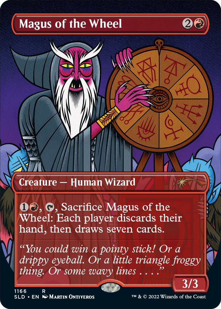Magus of the Wheel Secret Lair Drop Series Magic The Gathering