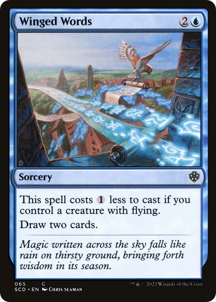 Winged Words - Starter Commander Decks - Magic: The Gathering
