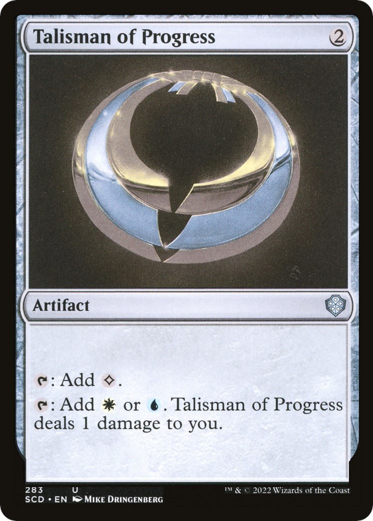 Talisman Of Progress Starter Commander Decks Magic The Gathering   456740 