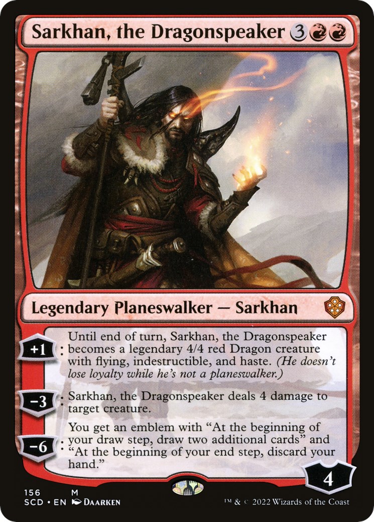 Sarkhan, the Dragonspeaker - Starter Commander Decks - Magic: The Gathering