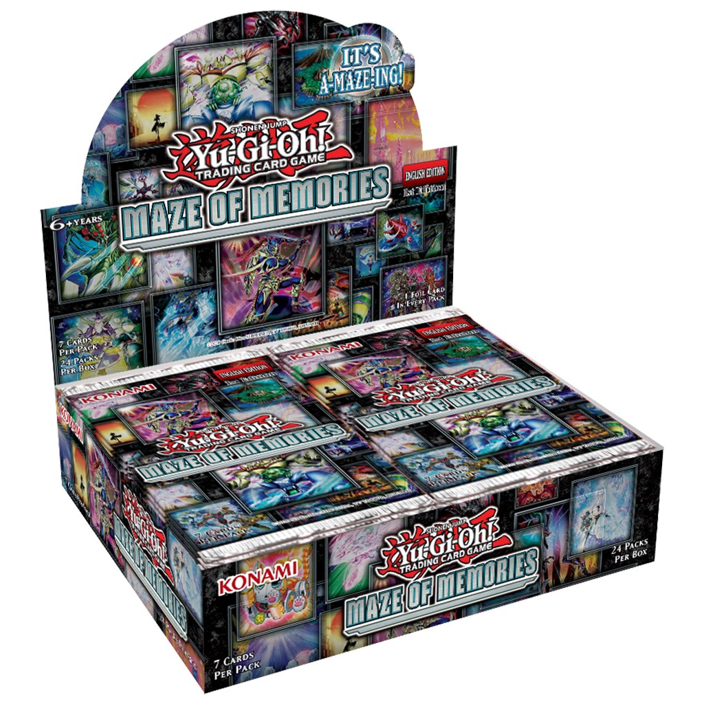 YuGiOh - Maze of Memories Booster Box [1st Edition]