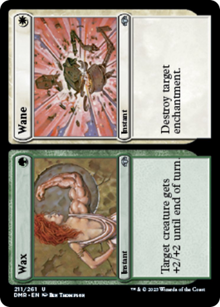 Wax // Wane Dominaria Remastered Magic The Gathering