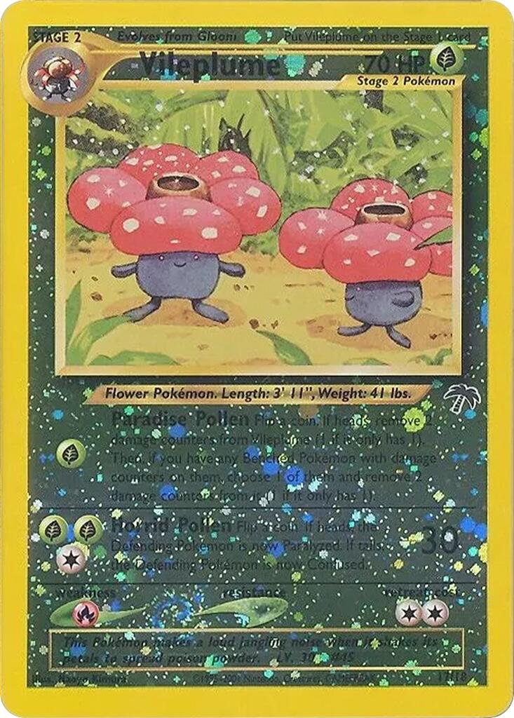 Vileplume card artwork