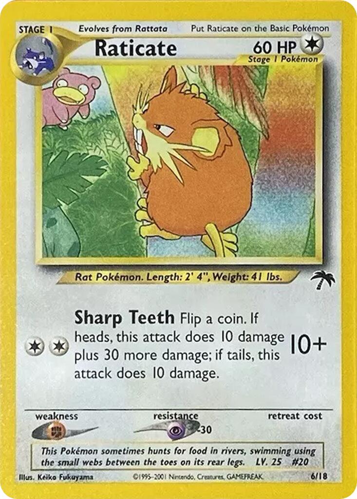 Raticate card artwork