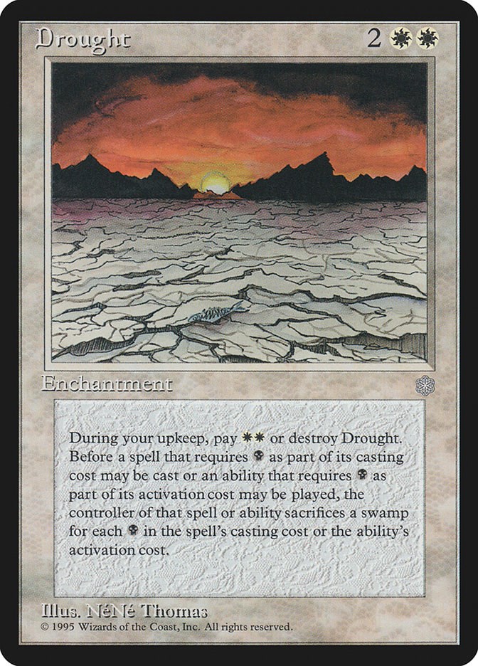 Drought Ice Age Magic The Gathering