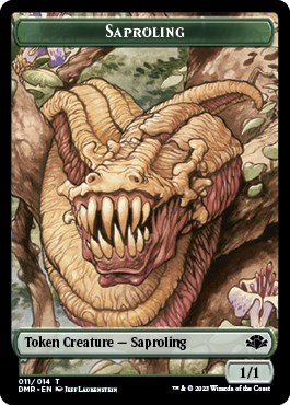 Saproling Token - Dominaria Remastered - Magic: The Gathering