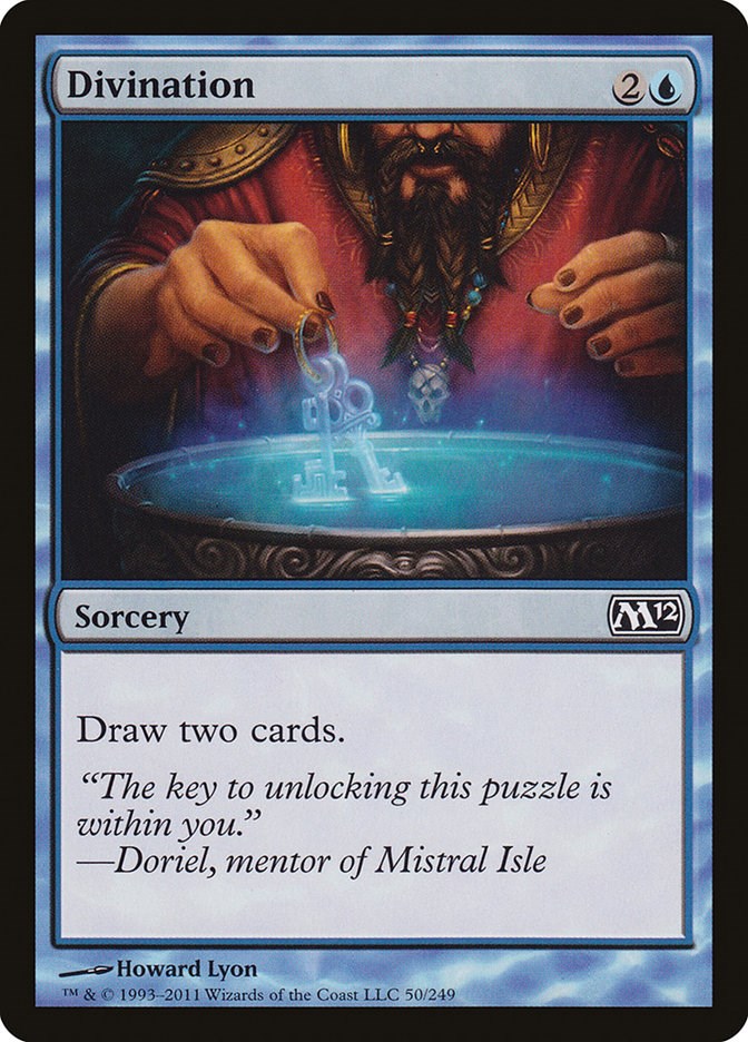 Divination - Magic 2012 (M12) - Magic: The Gathering