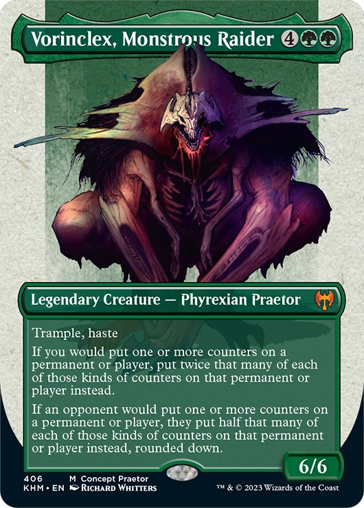 Vorinclex, Monstrous Raider (Concept Praetor) - Phyrexia: All Will 
